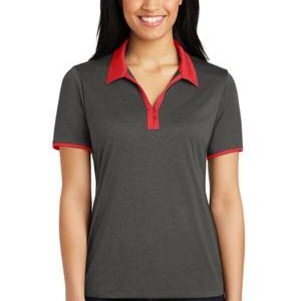 Ladies Heather Contender  Contrast Polo Thumbnail