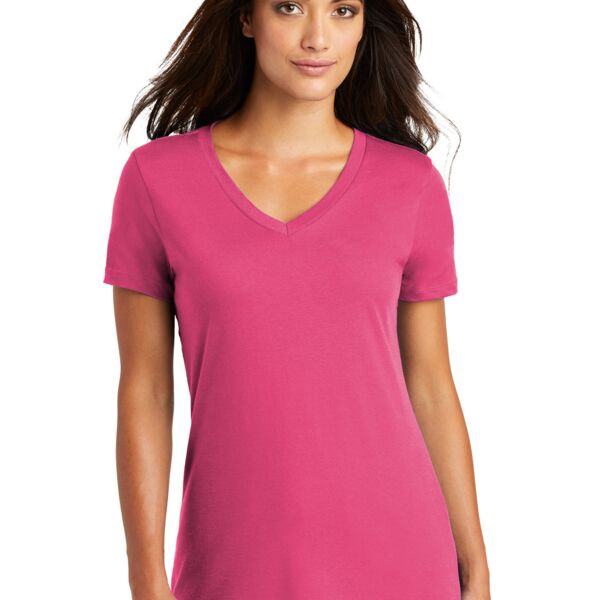 Ladies Perfect Weight ® V Neck Tee Thumbnail
